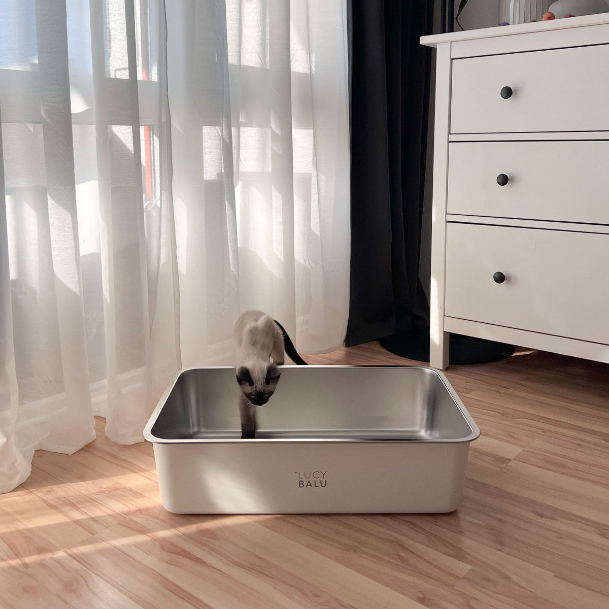 B-Ware: STEELOO Katzentoilette